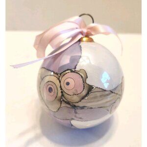 Elegant Porcelain Ornament Handmade Ceramic Designer Frederick Frances 1985